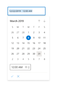 SharePoint online new modern experience date and time picker