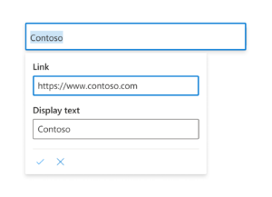 SharePoint online new hyperlink field editor